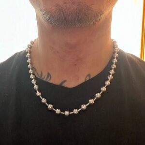 Ball and Chain stainless choker 18inches